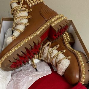 Christian Louboutin “Yeti Donna” Boots (flat)
